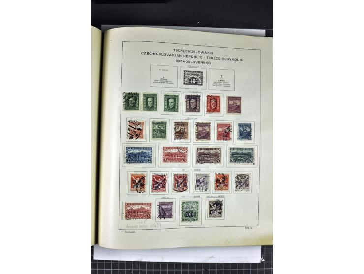 1849/1941, ungebrauchte und gestempelte Sammlung im Schaubeck-Album