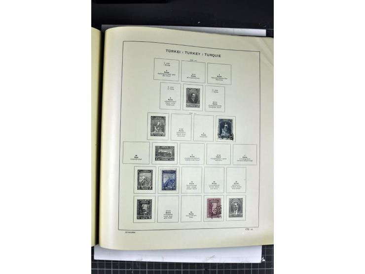 1849/1941, ungebrauchte und gestempelte Sammlung im Schaubeck-Album