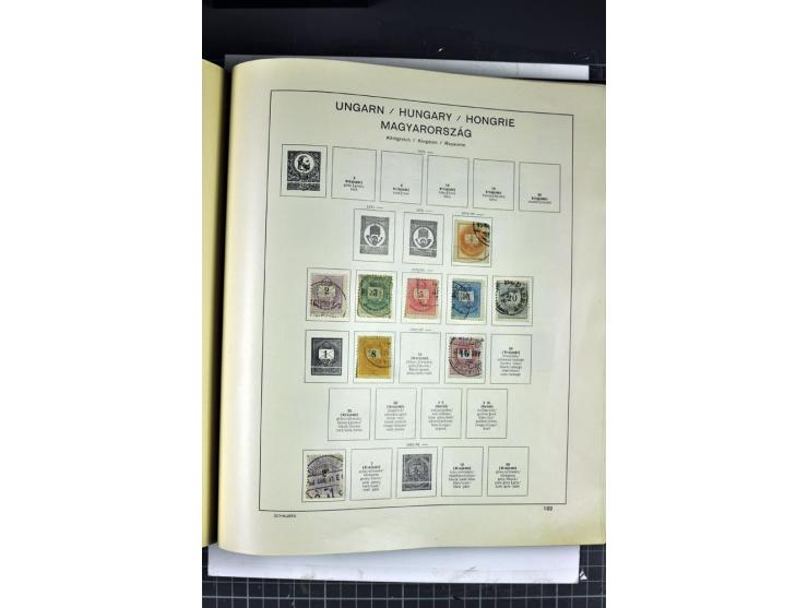1849/1941, ungebrauchte und gestempelte Sammlung im Schaubeck-Album