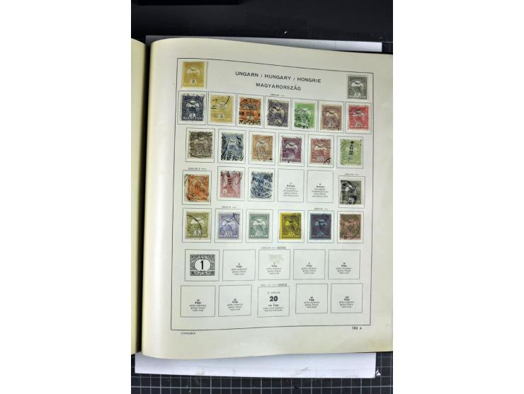 1849/1941, ungebrauchte und gestempelte Sammlung im Schaubeck-Album