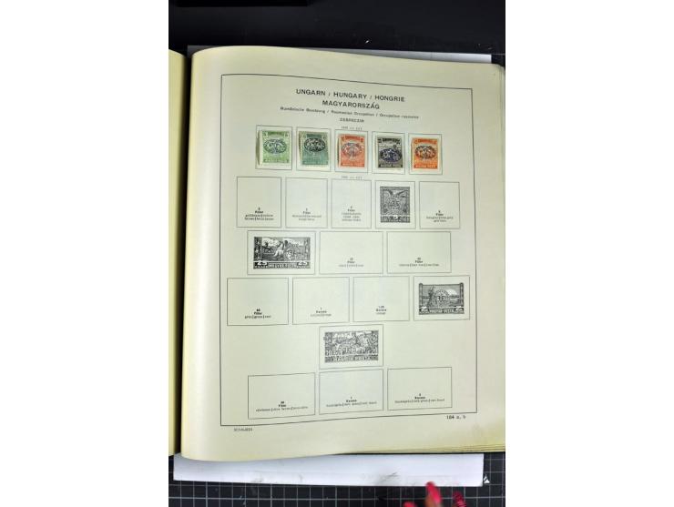 1849/1941, ungebrauchte und gestempelte Sammlung im Schaubeck-Album