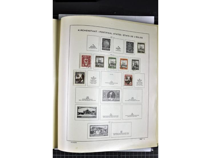 1849/1941, ungebrauchte und gestempelte Sammlung im Schaubeck-Album