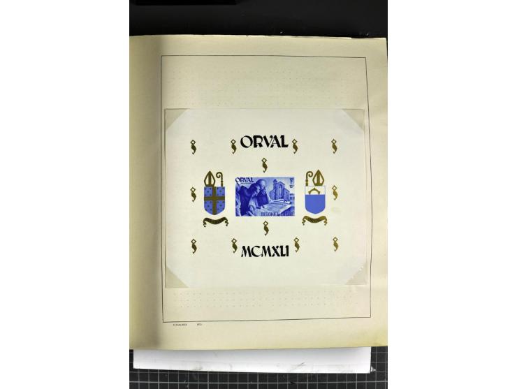 1849/1941, ungebrauchte und gestempelte Sammlung im Schaubeck-Album