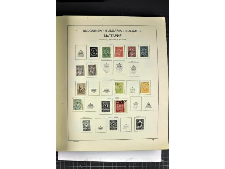 1849/1941, ungebrauchte und gestempelte Sammlung im Schaubeck-Album