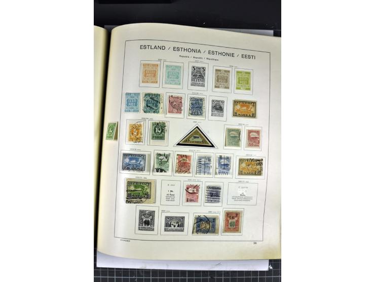 1849/1941, ungebrauchte und gestempelte Sammlung im Schaubeck-Album