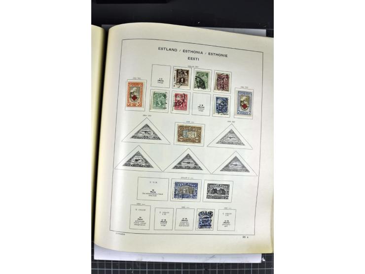 1849/1941, ungebrauchte und gestempelte Sammlung im Schaubeck-Album