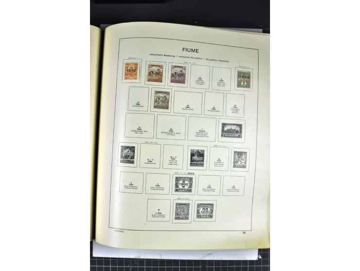 1849/1941, ungebrauchte und gestempelte Sammlung im Schaubeck-Album