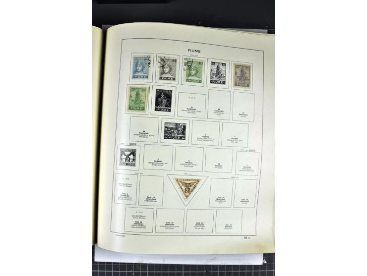 1849/1941, ungebrauchte und gestempelte Sammlung im Schaubeck-Album