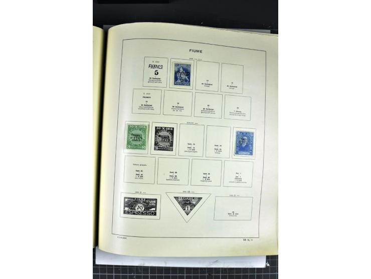 1849/1941, ungebrauchte und gestempelte Sammlung im Schaubeck-Album