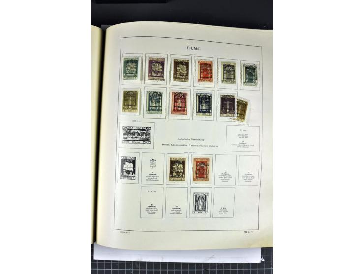 1849/1941, ungebrauchte und gestempelte Sammlung im Schaubeck-Album