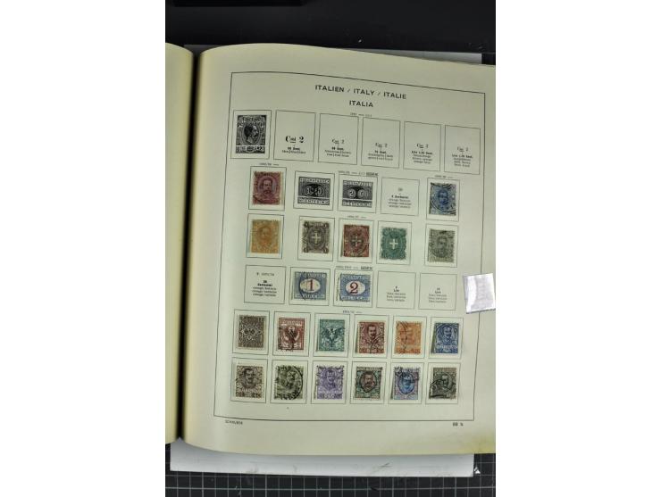 1849/1941, ungebrauchte und gestempelte Sammlung im Schaubeck-Album