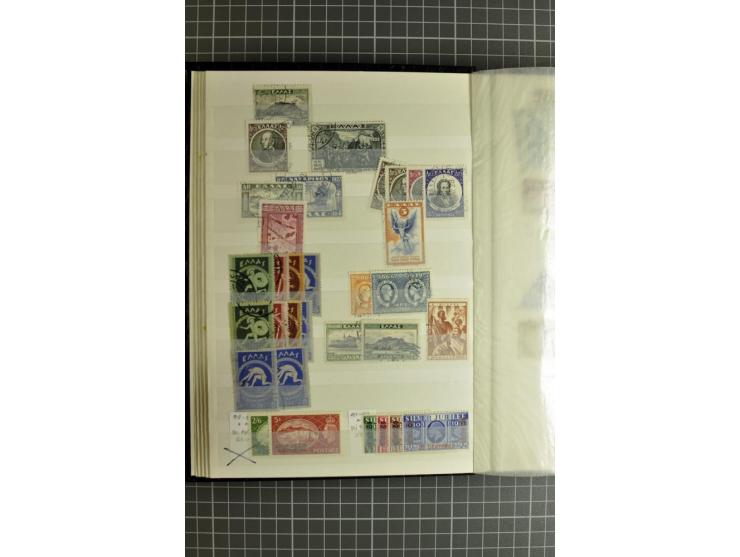 1840/1945 (ca.), ungebrauchte und gestempelte Sammlungen dabei ein guter Teil Altdeutschland und Deutsches Reich, Belgien, Fr