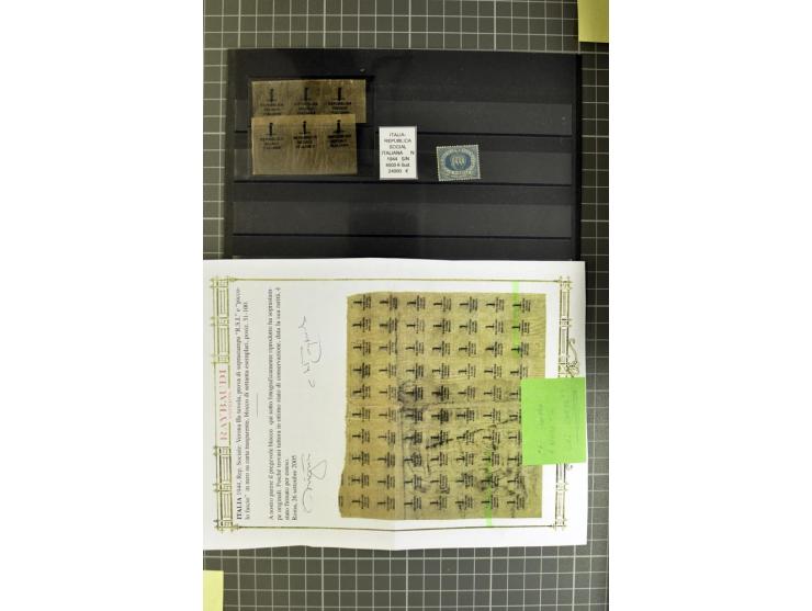 1880/1980 (ca.), Partie von über 13000 Marken und Blocks, dabei bessere Stücke, Abarten etc.; riesiger Katalogwert
