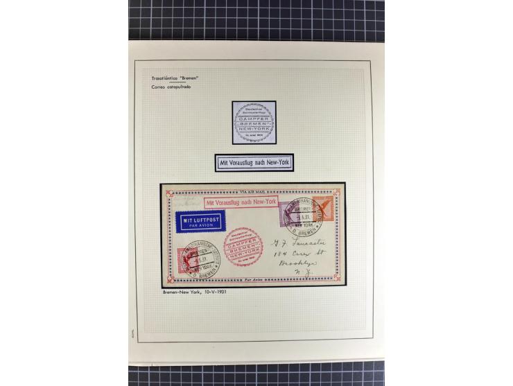 1929/37, interessante Sammlung von 24 Karten und Briefe, dabei bessere Frankaturen, meist gute Erhaltung