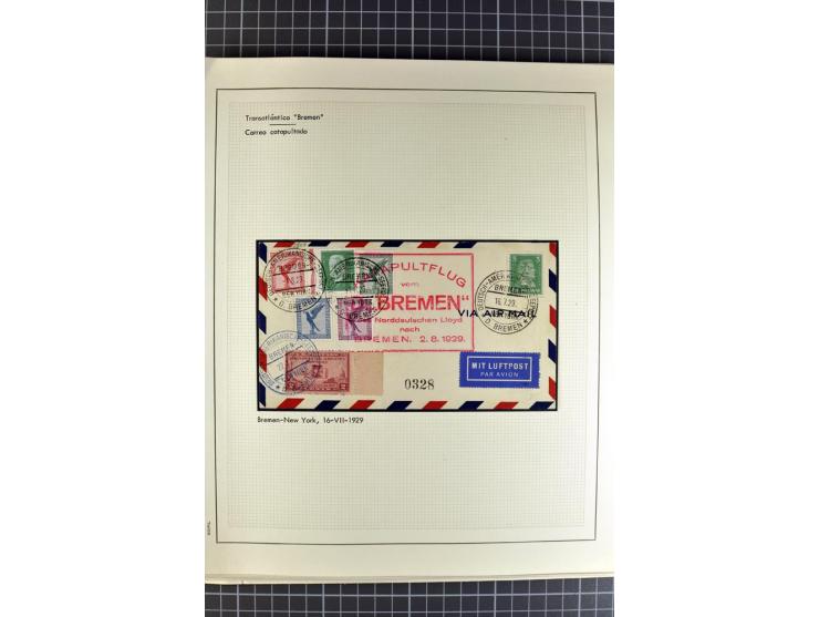 1929/37, interessante Sammlung von 24 Karten und Briefe, dabei bessere Frankaturen, meist gute Erhaltung