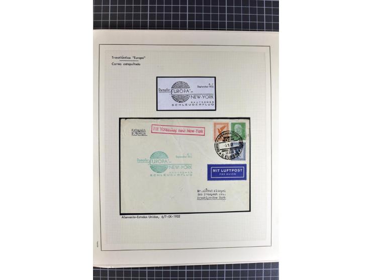 1929/37, interessante Sammlung von 24 Karten und Briefe, dabei bessere Frankaturen, meist gute Erhaltung