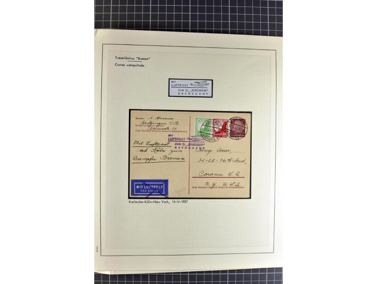 1929/37, interessante Sammlung von 24 Karten und Briefe, dabei bessere Frankaturen, meist gute Erhaltung