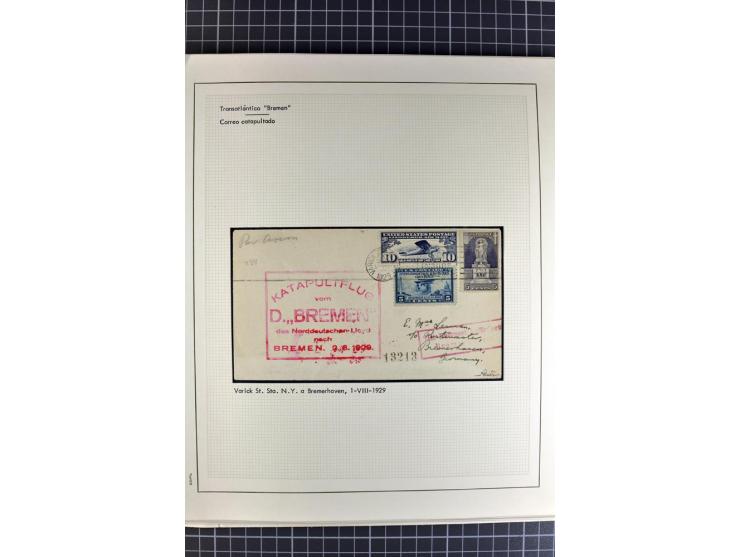 1929/37, interessante Sammlung von 24 Karten und Briefe, dabei bessere Frankaturen, meist gute Erhaltung
