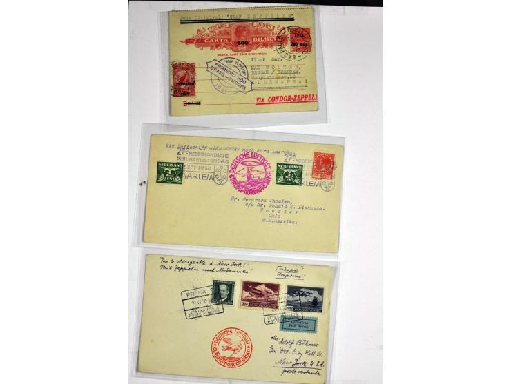 1912/1939, umfangreicher Sammlungsposten mit fast 130 Briefen und Karten ink. Rhein/Main-Flugpost, dabei Pionierpost, bessere