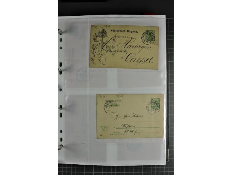 1840/1919, Baden bis Württemberg, Partie Briefe ab Vorphila mit Schwerpunkt NDP, dabei EF und MEF, Paketbegleitbriefe, intere