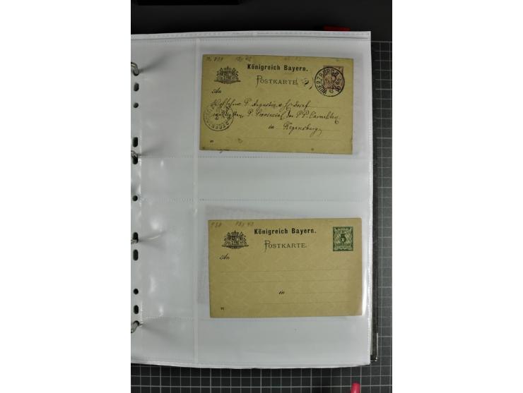 1840/1919, Baden bis Württemberg, Partie Briefe ab Vorphila mit Schwerpunkt NDP, dabei EF und MEF, Paketbegleitbriefe, intere