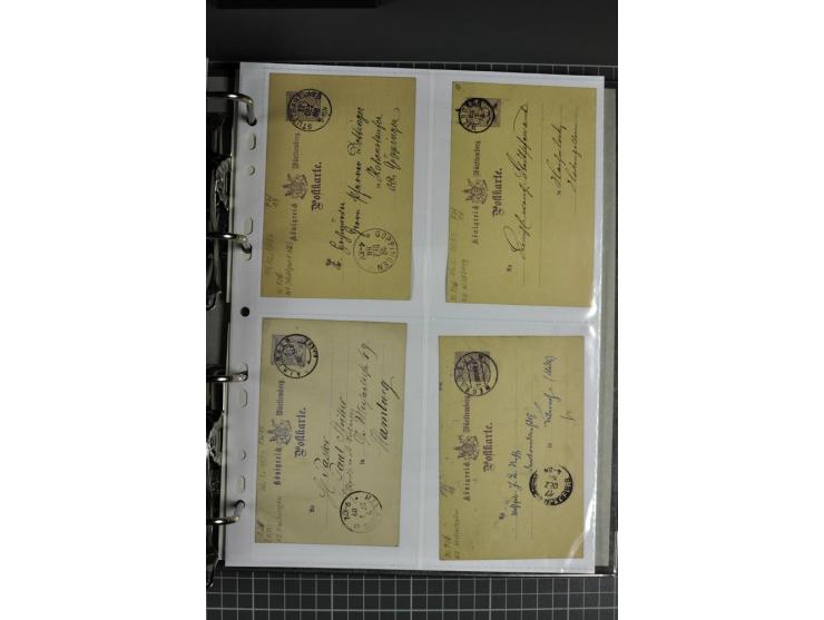 1840/1919, Baden bis Württemberg, Partie Briefe ab Vorphila mit Schwerpunkt NDP, dabei EF und MEF, Paketbegleitbriefe, intere