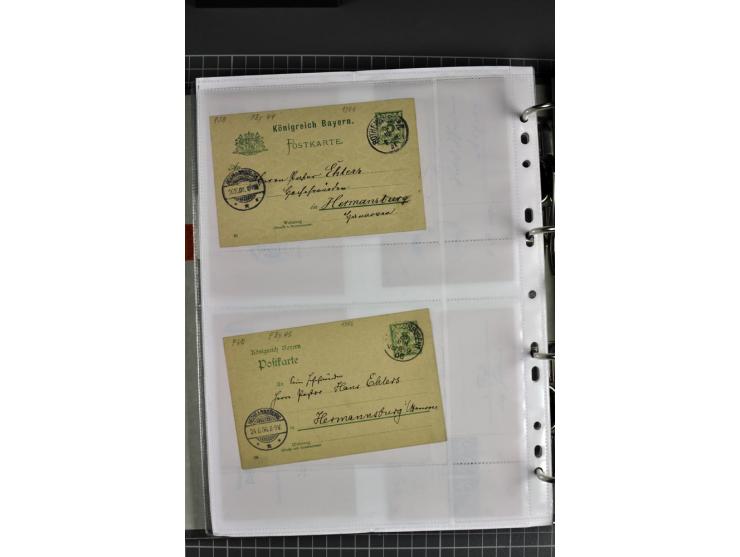 1840/1919, Baden bis Württemberg, Partie Briefe ab Vorphila mit Schwerpunkt NDP, dabei EF und MEF, Paketbegleitbriefe, intere