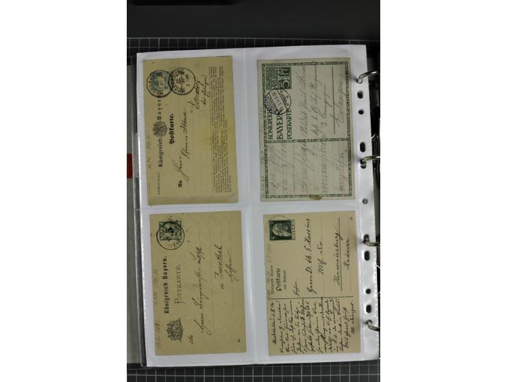 1840/1919, Baden bis Württemberg, Partie Briefe ab Vorphila mit Schwerpunkt NDP, dabei EF und MEF, Paketbegleitbriefe, intere