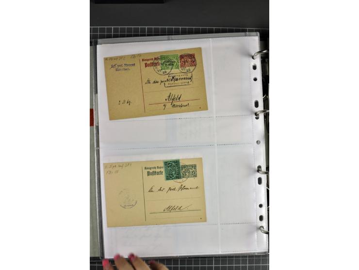 1840/1919, Baden bis Württemberg, Partie Briefe ab Vorphila mit Schwerpunkt NDP, dabei EF und MEF, Paketbegleitbriefe, intere