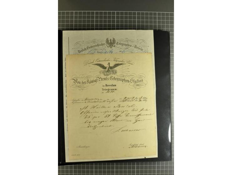1850/70, Heimat-Sammlung"BRESLAU" auf Preußen und NDP mit über 300 Briefen und Ganzsachenumschlägen, dabei Ganzsachen mit Zuf