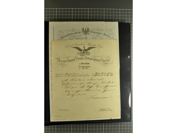 1850/70, Heimat-Sammlung"BRESLAU" auf Preußen und NDP mit über 300 Briefen und Ganzsachenumschlägen, dabei Ganzsachen mit Zuf