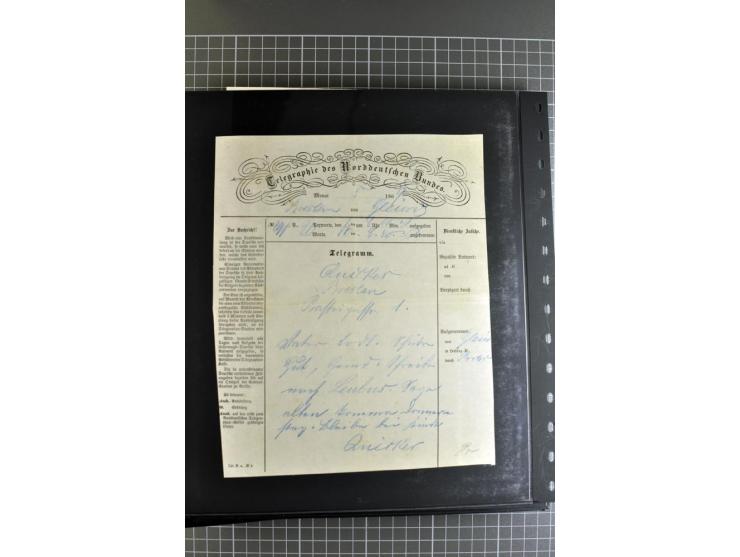 1850/70, Heimat-Sammlung"BRESLAU" auf Preußen und NDP mit über 300 Briefen und Ganzsachenumschlägen, dabei Ganzsachen mit Zuf