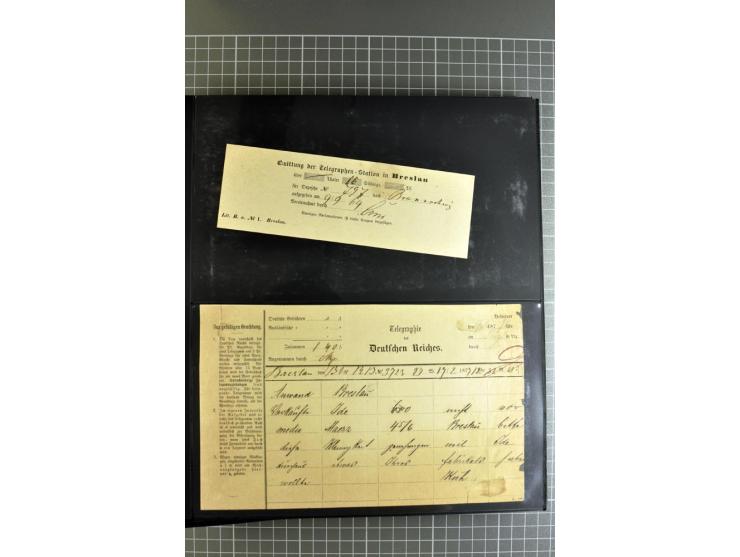 1850/70, Heimat-Sammlung"BRESLAU" auf Preußen und NDP mit über 300 Briefen und Ganzsachenumschlägen, dabei Ganzsachen mit Zuf