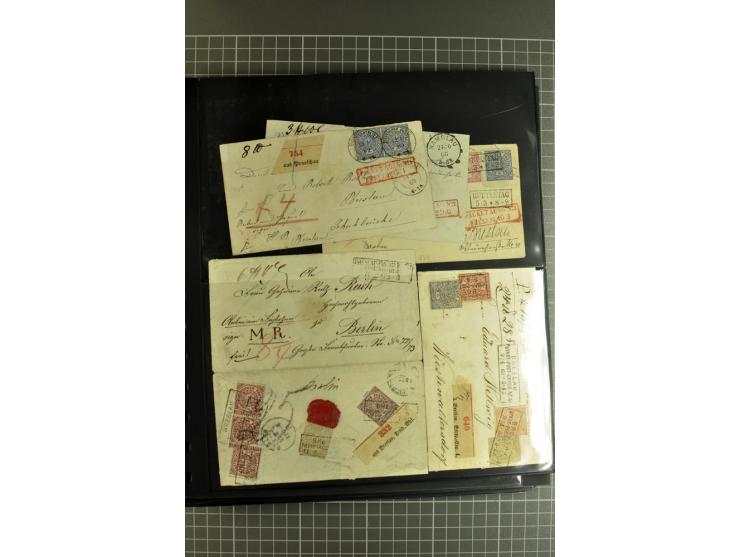 1850/70, Heimat-Sammlung"BRESLAU" auf Preußen und NDP mit über 300 Briefen und Ganzsachenumschlägen, dabei Ganzsachen mit Zuf