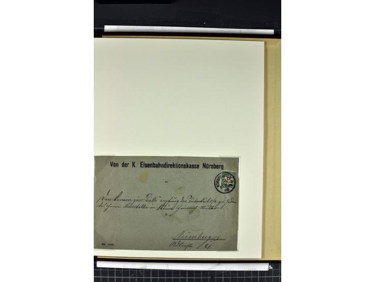 1849/1920, ungebrauchte und gestempelte Sammlung mit Mi.-Nr. 1Ia gestempelt, (kleinere Mängel, Fotobefund Sem BPP)