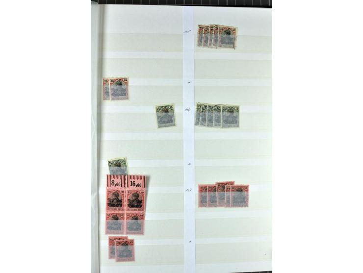  1850/1920, postfrischer, ungebrauchter und gebrauchter Bestand mit u.a. Mi.-Nr. 6 (3), 7 (2), 19 (3), 28X (3), Dienst, Porto