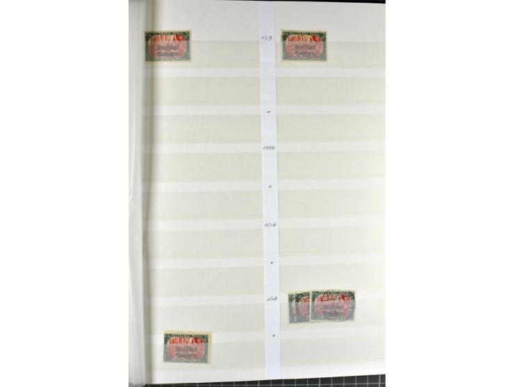  1850/1920, postfrischer, ungebrauchter und gebrauchter Bestand mit u.a. Mi.-Nr. 6 (3), 7 (2), 19 (3), 28X (3), Dienst, Porto