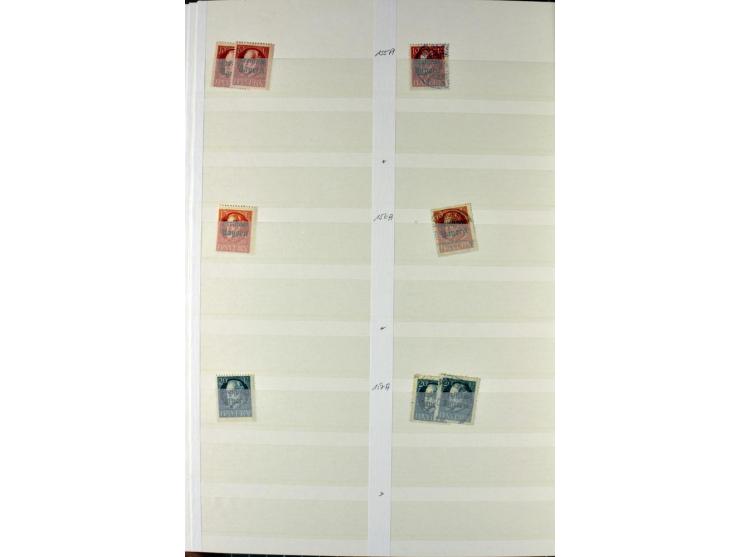  1850/1920, postfrischer, ungebrauchter und gebrauchter Bestand mit u.a. Mi.-Nr. 6 (3), 7 (2), 19 (3), 28X (3), Dienst, Porto