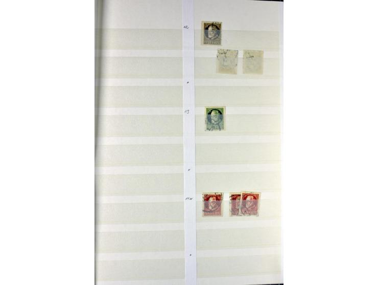  1850/1920, postfrischer, ungebrauchter und gebrauchter Bestand mit u.a. Mi.-Nr. 6 (3), 7 (2), 19 (3), 28X (3), Dienst, Porto