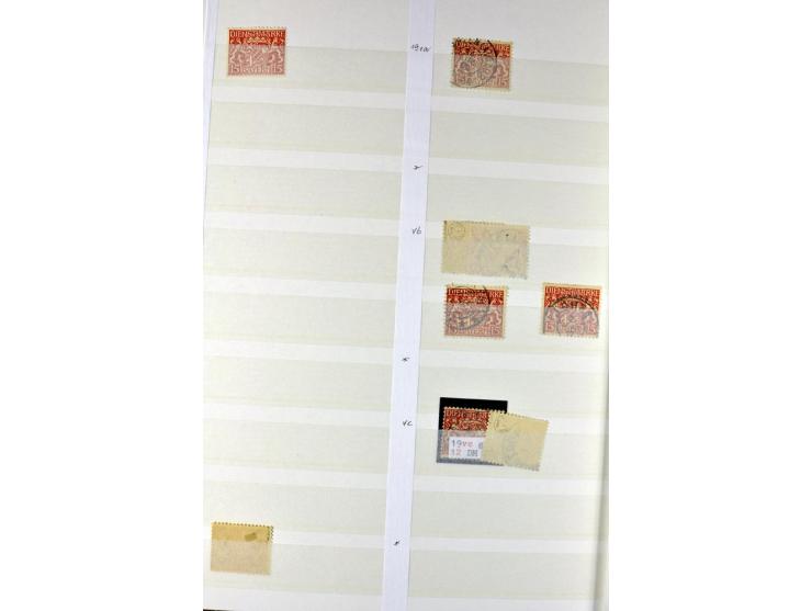  1850/1920, postfrischer, ungebrauchter und gebrauchter Bestand mit u.a. Mi.-Nr. 6 (3), 7 (2), 19 (3), 28X (3), Dienst, Porto