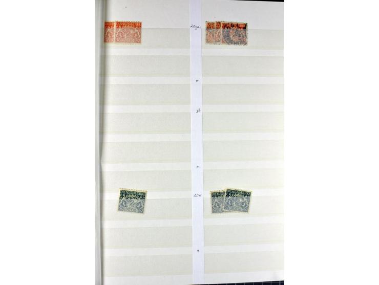 1850/1920, postfrischer, ungebrauchter und gebrauchter Bestand mit u.a. Mi.-Nr. 6 (3), 7 (2), 19 (3), 28X (3), Dienst, Porto