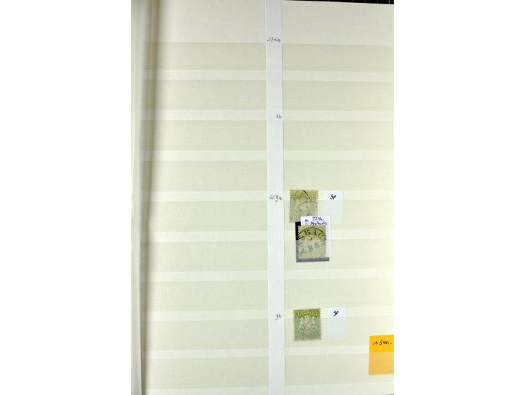  1850/1920, postfrischer, ungebrauchter und gebrauchter Bestand mit u.a. Mi.-Nr. 6 (3), 7 (2), 19 (3), 28X (3), Dienst, Porto