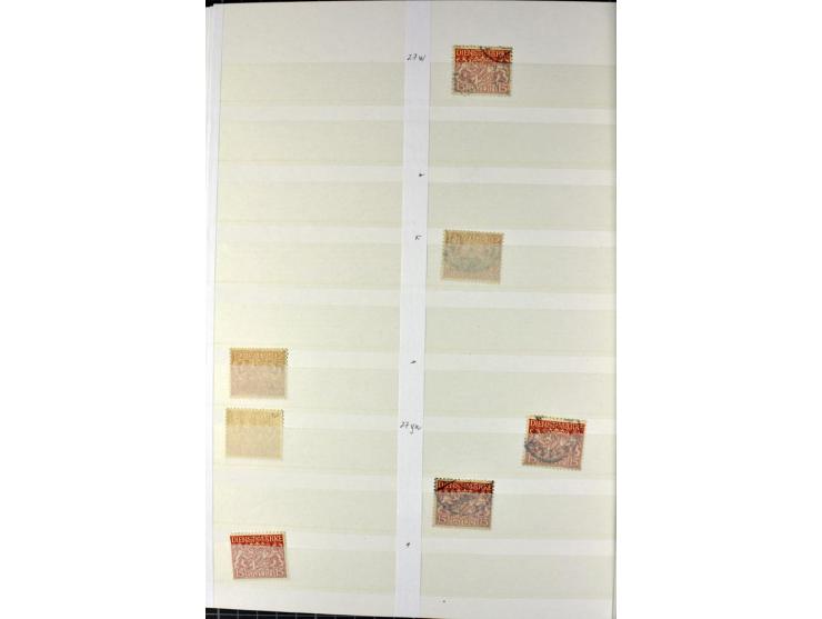  1850/1920, postfrischer, ungebrauchter und gebrauchter Bestand mit u.a. Mi.-Nr. 6 (3), 7 (2), 19 (3), 28X (3), Dienst, Porto