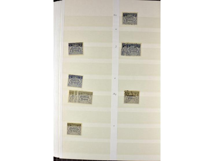  1850/1920, postfrischer, ungebrauchter und gebrauchter Bestand mit u.a. Mi.-Nr. 6 (3), 7 (2), 19 (3), 28X (3), Dienst, Porto
