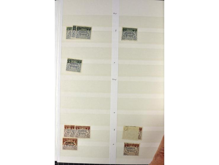  1850/1920, postfrischer, ungebrauchter und gebrauchter Bestand mit u.a. Mi.-Nr. 6 (3), 7 (2), 19 (3), 28X (3), Dienst, Porto