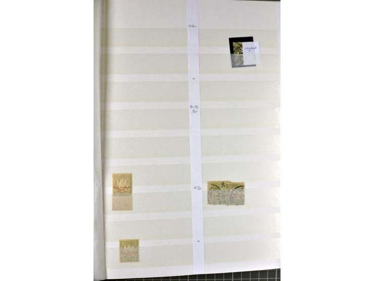  1850/1920, postfrischer, ungebrauchter und gebrauchter Bestand mit u.a. Mi.-Nr. 6 (3), 7 (2), 19 (3), 28X (3), Dienst, Porto