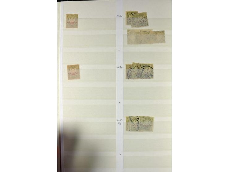  1850/1920, postfrischer, ungebrauchter und gebrauchter Bestand mit u.a. Mi.-Nr. 6 (3), 7 (2), 19 (3), 28X (3), Dienst, Porto