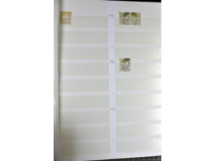  1850/1920, postfrischer, ungebrauchter und gebrauchter Bestand mit u.a. Mi.-Nr. 6 (3), 7 (2), 19 (3), 28X (3), Dienst, Porto