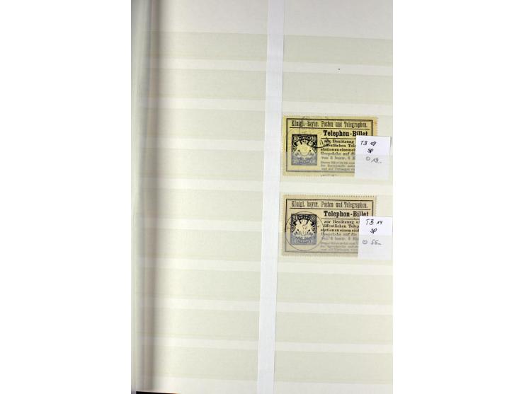  1850/1920, postfrischer, ungebrauchter und gebrauchter Bestand mit u.a. Mi.-Nr. 6 (3), 7 (2), 19 (3), 28X (3), Dienst, Porto