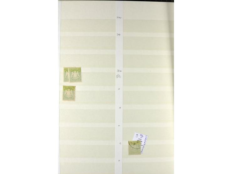  1850/1920, postfrischer, ungebrauchter und gebrauchter Bestand mit u.a. Mi.-Nr. 6 (3), 7 (2), 19 (3), 28X (3), Dienst, Porto
